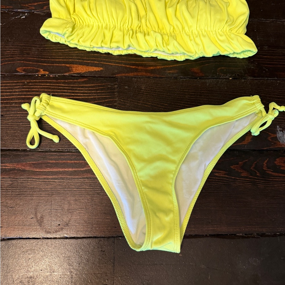 SHEIN Yellow Bikini Set